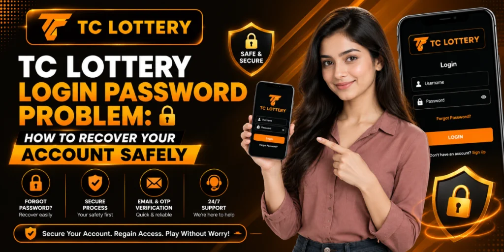 TC Lottery Login Password Problem