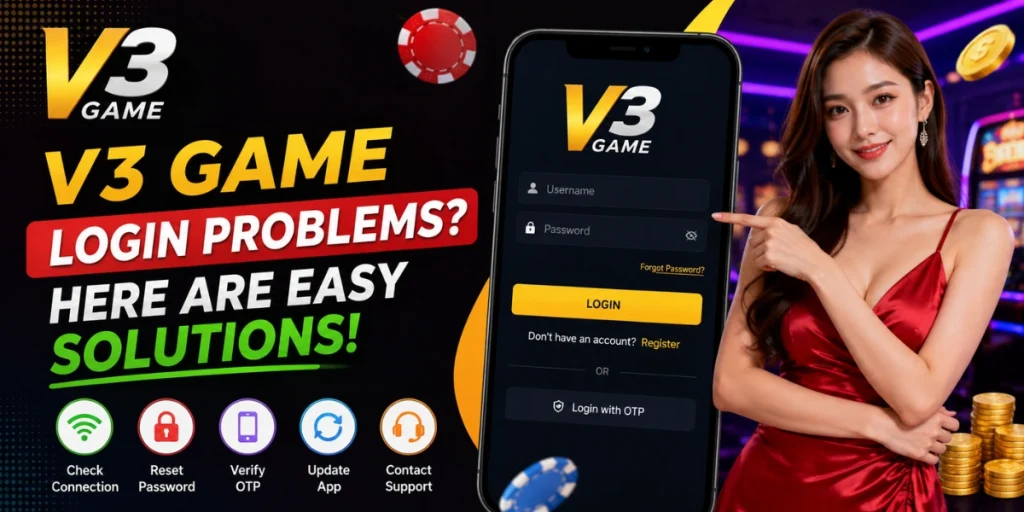V3 Game Login Problems
